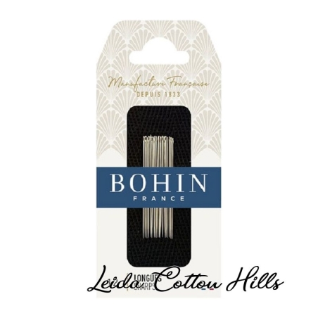 Agujas para costura N.º 12 de Bohin ∙ Leida Cotton Hills