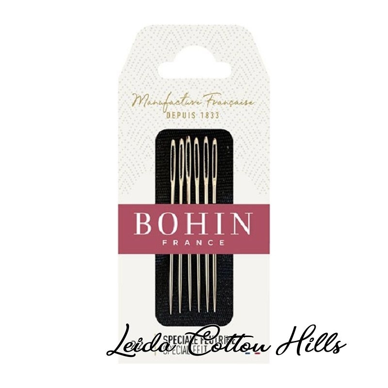 Agujas para fieltro N.º 22 de Bohin ∙ Leida Cotton Hills
