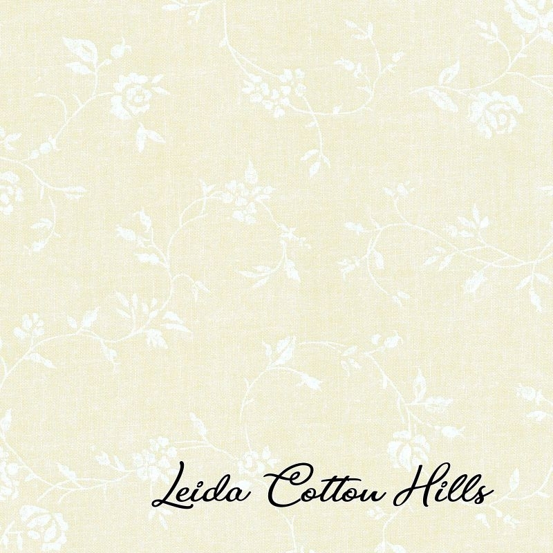 Tela trasera para patchwork con estampado de naturaleza