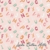 Tela para patchwork con letras de colores ∙ Leida Cotton Hills