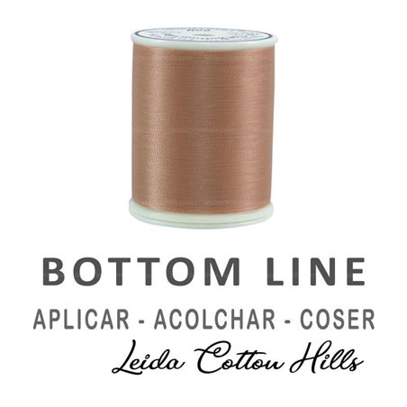 ? Hilos Bottom Line 60wt Aplicar, Acolchar, Coser...  ∙ Leida Cotton Hills