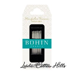 ? Agujas para acolchar quilting - Bohin  ∙ Leida Cotton Hills