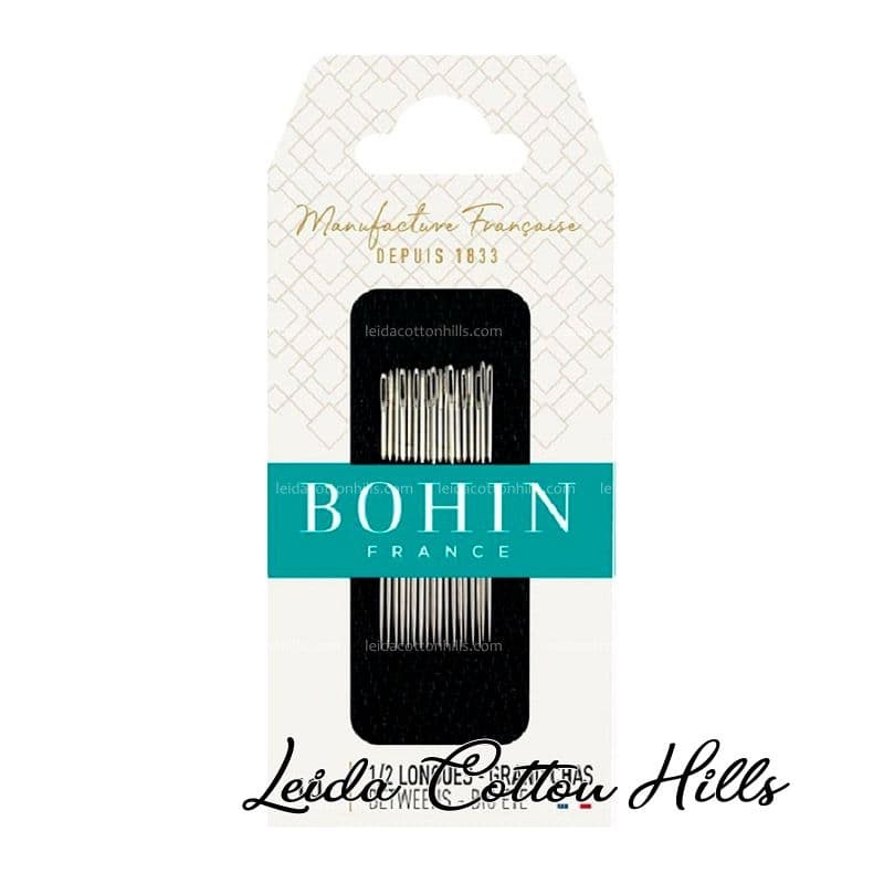 ? Agujas para acolchar quilting - Bohin  ∙ Leida Cotton Hills