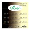 ? Agujas oro negro medianas para acolchar - Clover ∙ Leida Cotton Hills