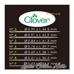 ? Agujas oro dorado para bordar - Clover ∙ Leida Cotton Hills