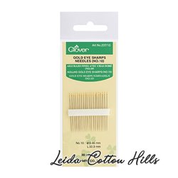 ? Agujas afiladas oro dorado para coser sharps - Clover ∙ Leida Cotton Hills