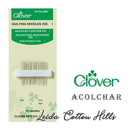 ? Agujas para acolchar quilting - Clover ∙ Leida Cotton Hills