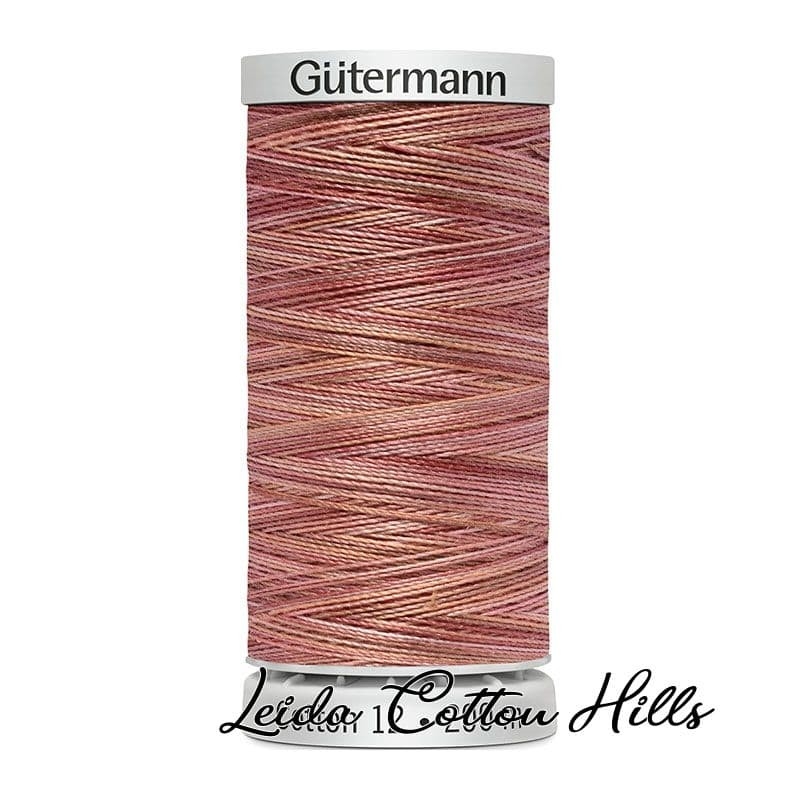 Hilo Sulky 12 wt para bordar, acolchar, sashiko... de Gütermann algodón 200 m Color melocotón 4008 ∙ Leida Cotton Hills Hilo Sulky 12 wt para bordar, acolchar, sashiko... de Gütermann algodón 200 m Color melocotón 4008 ∙ Leida Cotton Hills