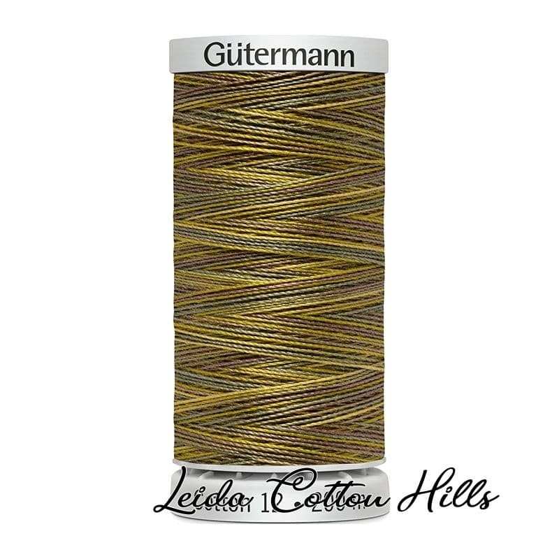 Hilo Sulky 12 wt para bordar, acolchar, sashiko... de Gütermann algodón 200 m Color follaje 4009 ∙ Leida Cotton Hills Hilo Sulky 12 wt para bordar, acolchar, sashiko... de Gütermann algodón 200 m Color follaje 4009 ∙ Leida Cotton Hills