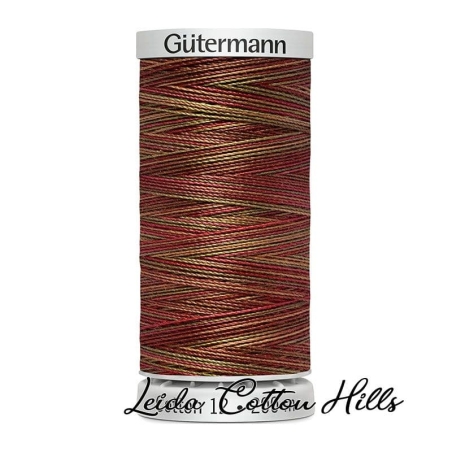 Hilo Sulky 12wt para bordar, acolchar, sashiko... de Gütermann algodón 200 m Color manzana de caramelo 4010 ∙ Leida Cotton Hills