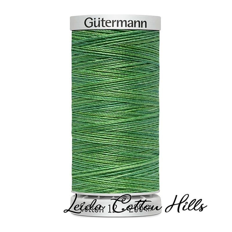 Hilo Sulky 12 wt para bordar, acolchar, sashiko... de Gütermann algodón 200 m Color hierba de verano 4018 ∙ Leida Cotton Hills Hilo Sulky 12 wt para bordar, acolchar, sashiko... de Gütermann algodón 200 m Color hierba de verano 4018 ∙ Leida Cotton Hills