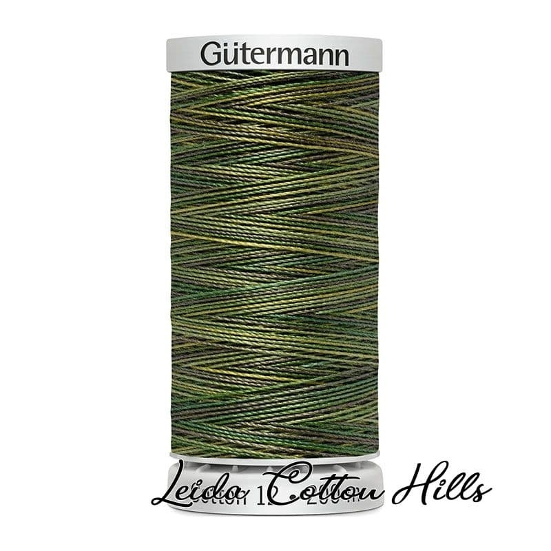 Hilo Sulky 12 wt para bordar, acolchar, sashiko... de Gütermann algodón 200 m Color suelo de bosque 4019 ∙ Leida Cotton Hills Hilo Sulky 12 wt para bordar, acolchar, sashiko... de Gütermann algodón 200 m Color suelo de bosque 4019 ∙ Leida Cotton Hills