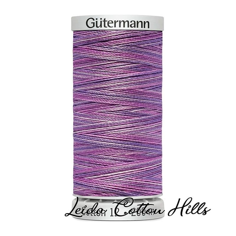 Hilo Sulky 12 wt para bordar, acolchar, sashiko... de Gütermann algodón 200 m Color hortensia 4025 ∙ Leida Cotton Hills Hilo Sulky 12 wt para bordar, acolchar, sashiko... de Gütermann algodón 200 m Color hortensia 4025 ∙ Leida Cotton Hills
