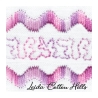Detalle cambio de color hilo Sulky 12 wt para bordar, acolchar, sashiko... Color hortensia 4025 ∙ Leida Cotton Hills