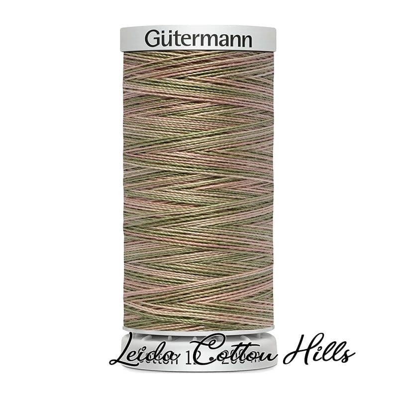 Hilo Sulky 12 wt para bordar, acolchar, sashiko... de Gütermann algodón 200m. Color 4026 ∙ Leida Cotton Hills Hilo Sulky 12 wt para bordar, acolchar, sashiko... de Gütermann algodón 200m. Color 4026 ∙ Leida Cotton Hills