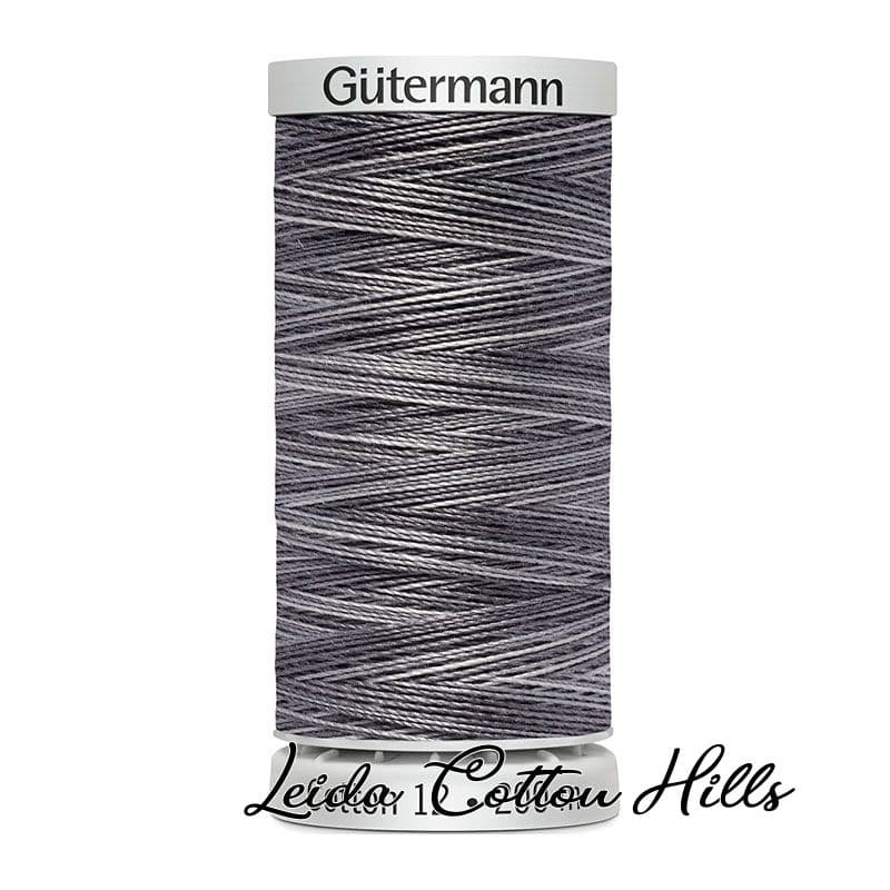 Hilo Sulky 12 wt para bordar, acolchar, sashiko... de Gütermann algodón 200 m Color nubes de tormenta 4028 ∙ Leida Cotton Hills Hilo Sulky 12 wt para bordar, acolchar, sashiko... de Gütermann algodón 200 m Color nubes de tormenta 4028 ∙ Leida Cotton Hills