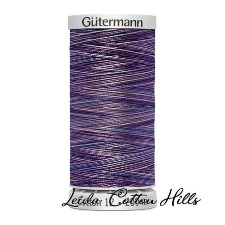 Hilo Sulky 12 wt para bordar, acolchar, sashiko... de Gütermann algodón 200 m Color iris 4032 ∙ Leida Cotton Hills