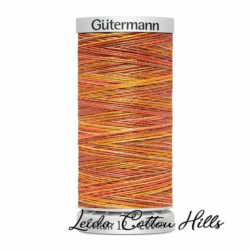 Hilo Sulky 12 wt para bordar, acolchar, sashiko... de Gütermann algodón 200 m Color 4004 ∙ Leida Cotton Hills Hilo Sulky 12 wt para bordar, acolchar, sashiko... de Gütermann algodón 200 m Color 4004 ∙ Leida Cotton Hills