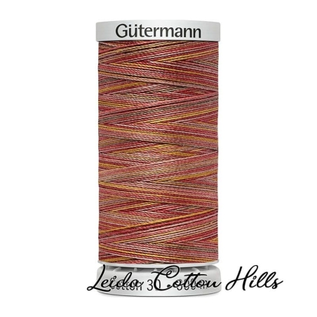 Hilo Sulky 30 wt para bordar, acolchar, sashiko... de Gütermann algodón 300 m Color otoño 4006 ∙ Leida Cotton Hills