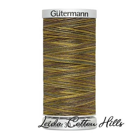 Hilo Sulky 30 wt para bordar, acolchar, sashiko... de Gütermann algodón 300 m Color follaje 4009 ∙ Leida Cotton Hills