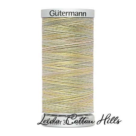 Hilo Sulky 30 wt para bordar, acolchar, sashiko... de Gütermann algodón 300 m Colores suaves bebé 4012 ∙ Leida Cotton Hills