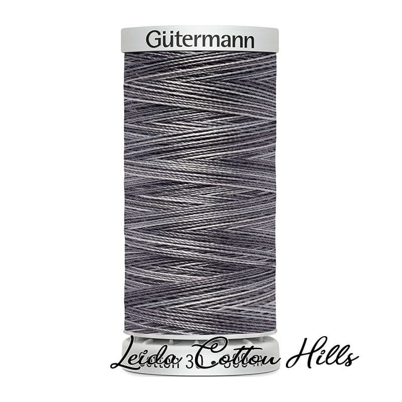 Hilo Sulky 30 wt para bordar, acolchar, sashiko... de Gütermann algodón 300 m Color nubes de tormenta 4028 ∙ Leida Cotton Hills Hilo Sulky 30 wt para bordar, acolchar, sashiko... de Gütermann algodón 300 m Color nubes de tormenta 4028 ∙ Leida Cotton Hills