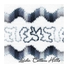 Detalle cambio de color hilo Sulky 30 wt para bordar, acolchar, sashiko... Color negros suaves 4034 ∙ Leida Cotton Hills