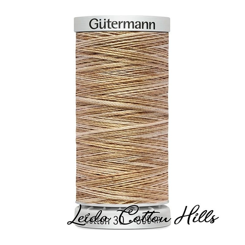 Hilo Sulky 30 wt para bordar, acolchar, sashiko... de Gütermann algodón 300 m Color galleta 4040 ∙ Leida Cotton Hills Hilo Sulky 30 wt para bordar, acolchar, sashiko... de Gütermann algodón 300 m Color galleta 4040 ∙ Leida Cotton Hills