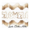 Detalle cambio de color hilo Sulky 30 wt para bordar, acolchar, sashiko... Color galleta 4040 ∙ Leida Cotton Hills