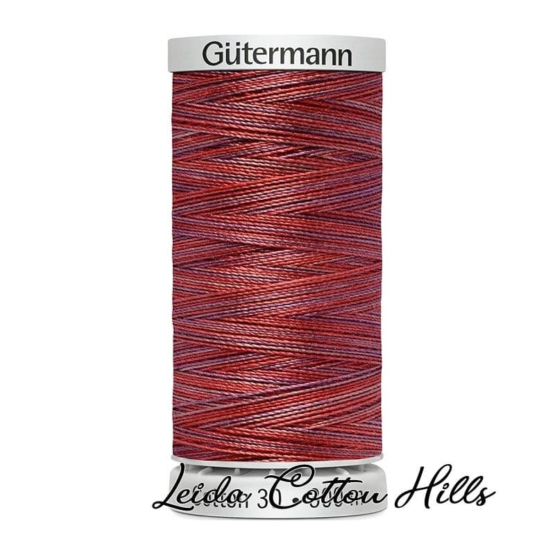 Hilo Sulky 30 wt para bordar, acolchar, sashiko... de Gütermann algodón 300 m Color redwork 4042 ∙ Leida Cotton Hills Hilo Sulky 30 wt para bordar, acolchar, sashiko... de Gütermann algodón 300 m Color redwork 4042 ∙ Leida Cotton Hills