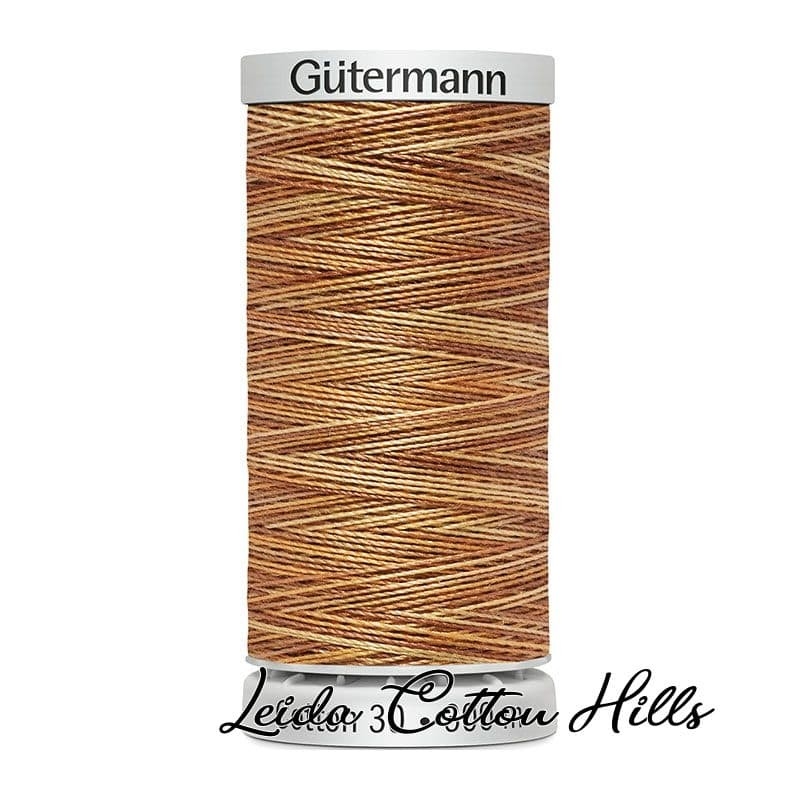 Detalle cambio de color hilo Sulky 30 wt para bordar, acolchar, sashiko... Color caramelo 4044 ∙ Leida Cotton Hills Detalle cambio de color hilo Sulky 30 wt para bordar, acolchar, sashiko... Color caramelo 4044 ∙ Leida Cotton Hills