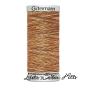Detalle cambio de color hilo Sulky 30 wt para bordar, acolchar, sashiko... Color caramelo 4044 ∙ Leida Cotton Hills