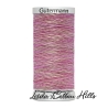 Detalle cambio de color hilo Sulky 30 wt para bordar, acolchar, sashiko... Color jardín de princesa 4047 ∙ Leida Cotton Hills