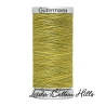 Detalle cambio de color hilo Sulky 30 wt para bordar, acolchar, sashiko... Color lima 4052 ∙ Leida Cotton Hills