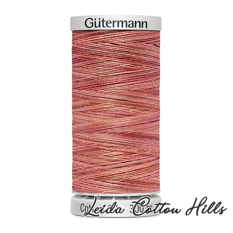 Hilo Sulky 30 wt para bordar, acolchar, sashiko... de Gütermann algodón 300 m Color 4013 ∙ Leida Cotton Hills Hilo Sulky 30 wt para bordar, acolchar, sashiko... de Gütermann algodón 300 m Color 4013 ∙ Leida Cotton Hills