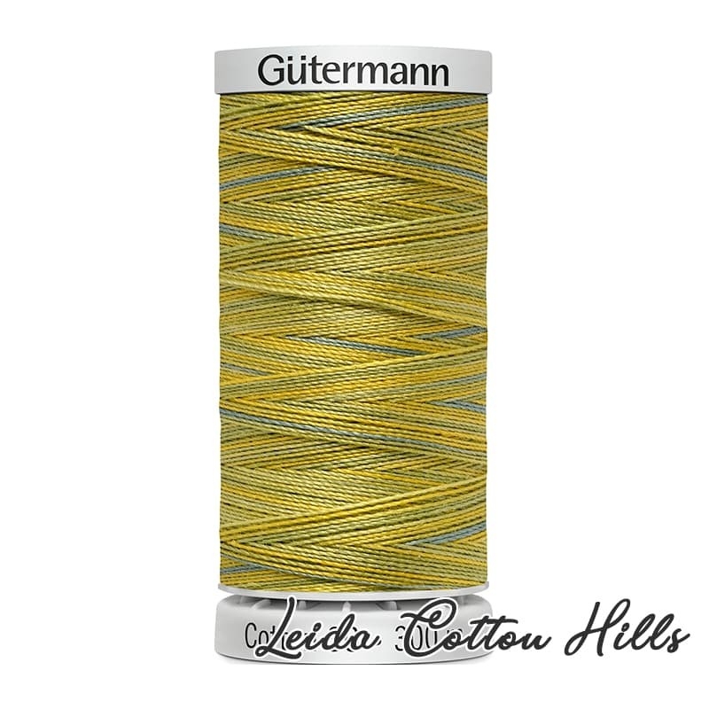 Hilo Sulky 30 wt para bordar, acolchar, sashiko... de Gütermann algodón 300 m Color 4021 ∙ Leida Cotton Hills Hilo Sulky 30 wt para bordar, acolchar, sashiko... de Gütermann algodón 300 m Color 4021 ∙ Leida Cotton Hills