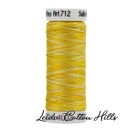 Hilo Sulky 12 wt para manualidades, bordar, acolchar, sashiko. Color crema de mantequilla 4002 ∙ Leida Cotton Hills