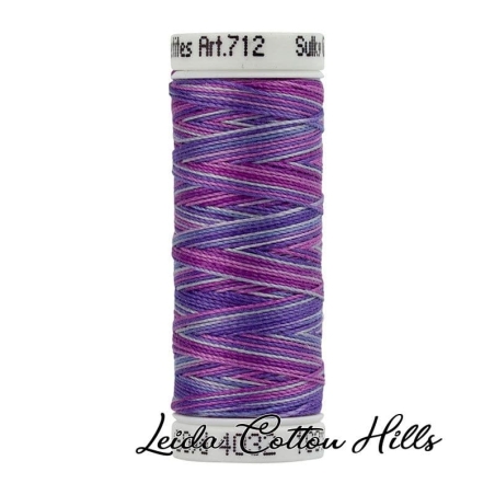 Hilo Sulky 12 wt para manualidades, bordar, acolchar, sashiko. Color iris 4032 ∙ Leida Cotton Hills