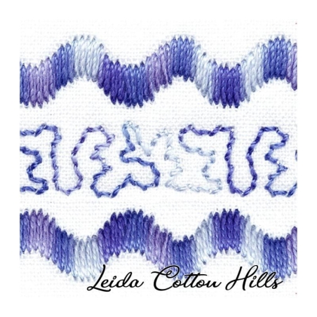 Hilo Sulky 12 wt para manualidades, bordar, acolchar, sashiko. Color amapola 4061 ∙ Leida Cotton Hills