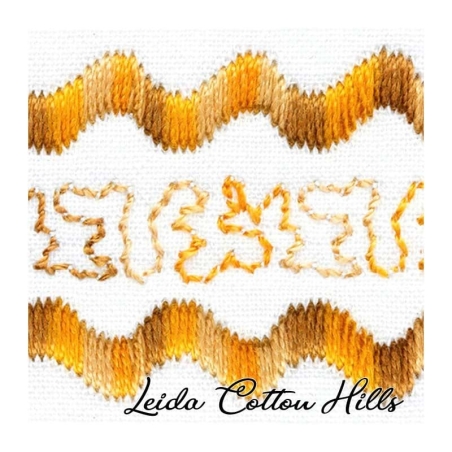 Hilo Sulky 12 wt para manualidades, bordar, acolchar, sashiko. Color eucalipto 4088 ∙ Leida Cotton Hills
