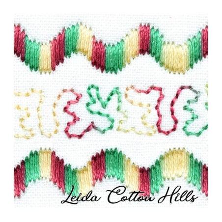 Hilo Sulky 12 wt para manualidades, bordar, acolchar, sashiko. Color vacaciones de otoño 4117 ∙ Leida Cotton Hills