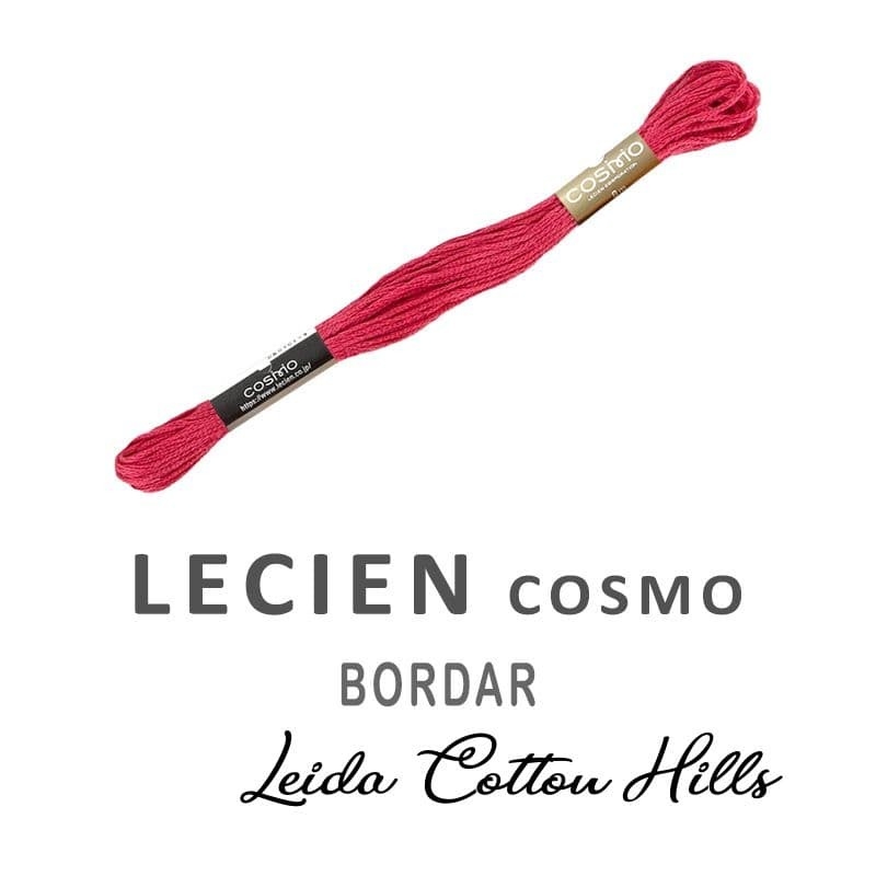 Madejas mouline 25 de 6 cabos para bordar Cosmo de Lecien ∙ Leida Cotton Hills