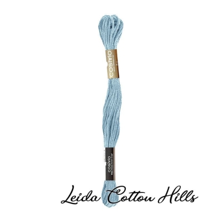 Hilo Cosmo para bordar, madeja mouline 25 de Lecien Color 163 ∙ Leida Cotton Hills
