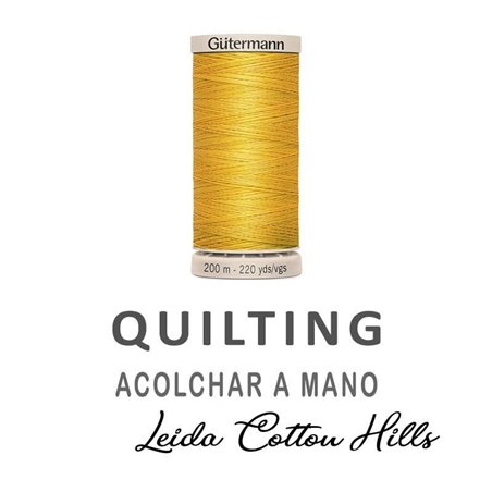 ? Hilos Quilting Acolchado a Mano - Gutermann  ∙ Leida Cotton Hills