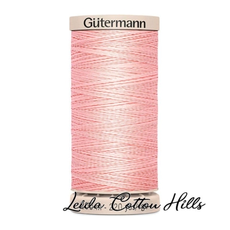 Hilo quilting (acolchado) de Gütermann algodón 200 m. Color rosa bebé 2538 ∙ Leida Cotton Hills