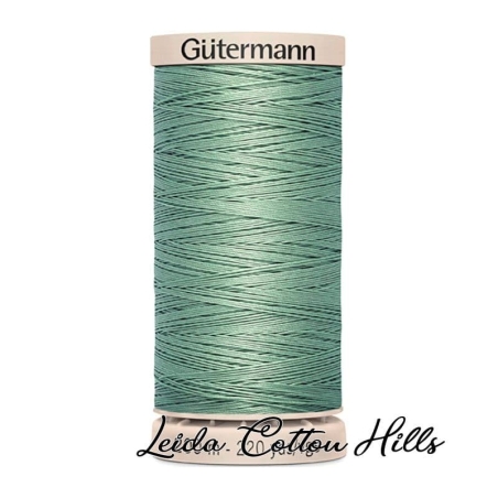 Hilo quilting (acolchado) de Gütermann algodón 200 m. Color verde medio polvoriento 8816 ∙ Leida Cotton Hills