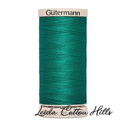 Hilo quilting (acolchado) de Gütermann algodón 200 m. Color verde medio 8244 ∙ Leida Cotton Hills