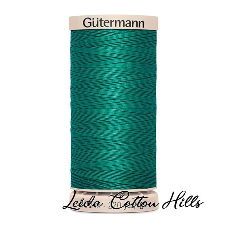 Hilo quilting (acolchado) de Gütermann algodón 200 m. Color verde medio 8244 ∙ Leida Cotton Hills