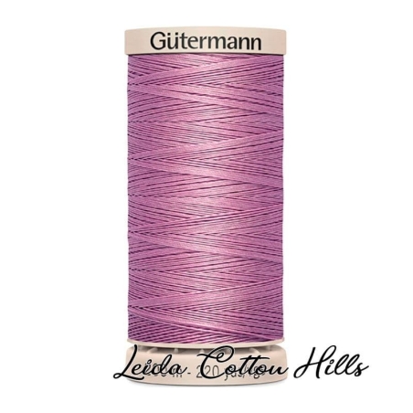Hilo quilting (acolchado) de Gütermann algodón 200 m. Color lila oscuro 3526 ∙ Leida Cotton Hills