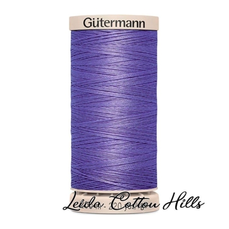 Hilo quilting (acolchado) de Gütermann algodón 200 m. Color violeta 4434 ∙ Leida Cotton Hills